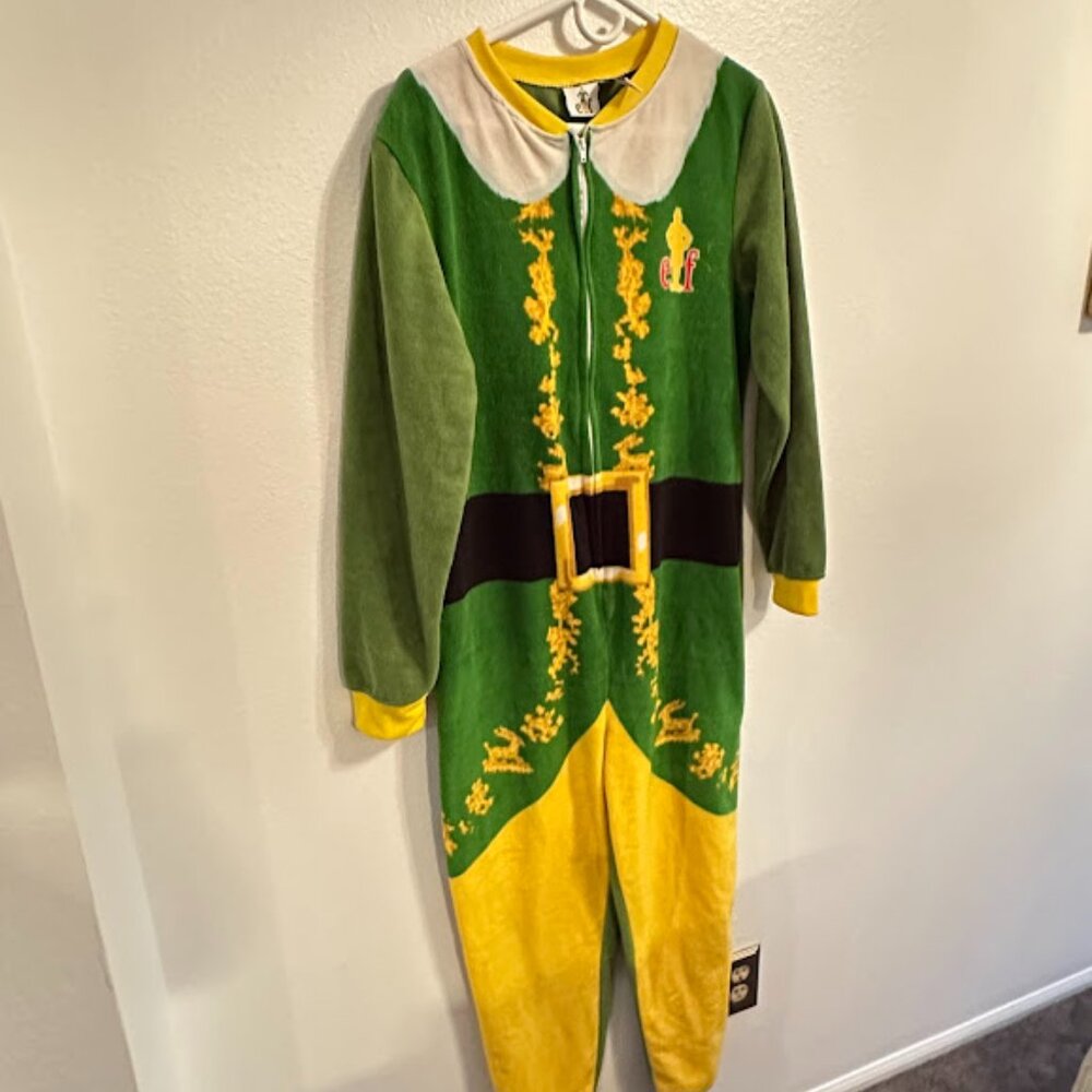 Buddy the Elf Loungewear / One Piece Costume / Kigurumi  | Adult One Size